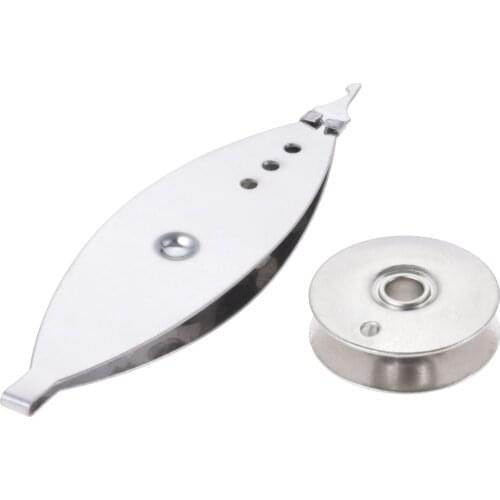 1Pcs Metal Tatting Shuttle 7.2x2.2x0.89cm for Hand Lace Making DIY Craft Knitting Weaving Tool