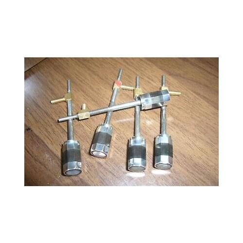 10pcs Top grade cello bow frog button pure silver