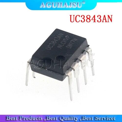10PCS UC3843AN DIP8 UC3843A DIP UC3843 3843AN DIP-8 UC3843B UC3843 new and original IC