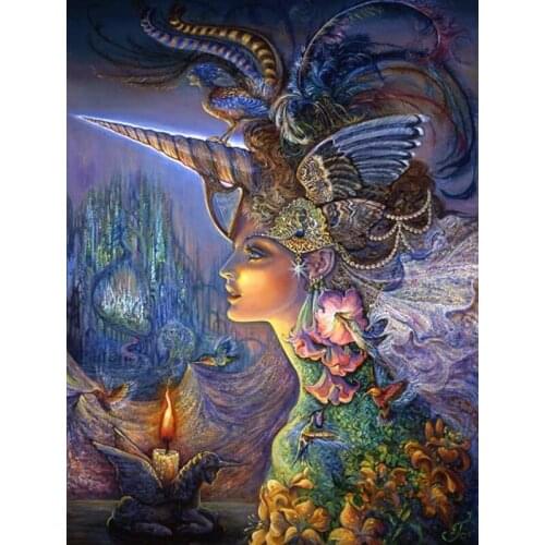 5D DIY Full Diamond painting Fantasy unicorn embroidery Home Decoration Handicrafts Cross stitch