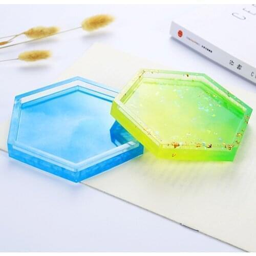 Irregular Wave Coaster Resin Casting Molds Silicone Epoxy Jewelry Pendant Agate Making Mould Tool Home DIY Accessories