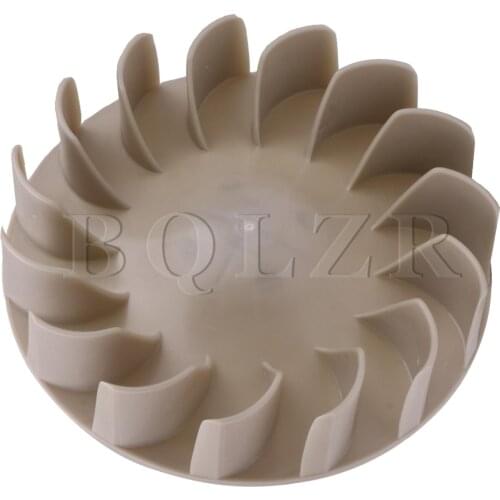 BQLZR Plastic Dryer Blower Wheel 694089 Grey Replacement 686172 AP2997251