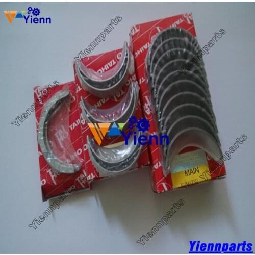 For Yanmar 3TNE88 3TNV88 3TNE88-CB Main Bearing 129001-02930 And Conrod bearing 129150-23600 for 3TNE88 Skid Steer Loader