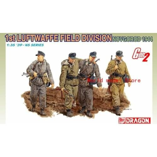 DRAGON 6274 1/35 1st Luftwaffe Field Division (Novgorod 1944) Plastic Model Building Kit