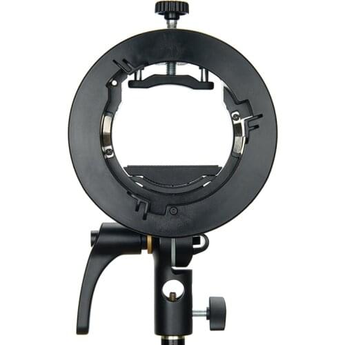 Godox S2 Bowens Mount Flash S-type Holder Bracket for Godox V1 V860II AD200 AD400PRO Speedlite Flash Snoot Softbox