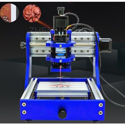 CNC Engraving Machine Small Automatic Dual purpose Woodworking Desktop DIY Laser Marking Tools Name Plate Engraving Logo Marking