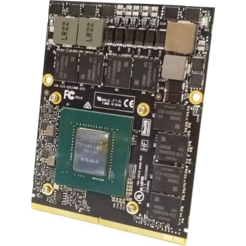 GTX1070M N17E-G2-A1 8GB GDDR5 MXM For Dell Alienware M17X18X MSI HP 8760w Clevo P751ZM-G
