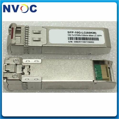 10G 10km 1270/1330nm LC SFP Module WDM SFP BIDI for 10GBASE-BX10-U/10GBASE-BX10-D Transceiver Module LC SMF for Ubiquiti