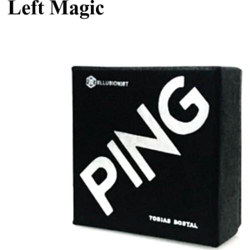 Ping by Tobias Dostal (Gimmick+online instruct) - Coin Magic Tricks Mentalism Stage Close-Up Street Accessories Illusion Gimmick