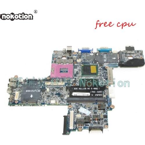 NOKOTION LA-3301P CN-0DT781 0DT781 DT781 MAIN BOARD For board Latitude D630 Laptop Motherboard GM965 UMA DDR2 Free CPU