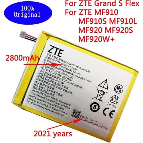 Original 2000mAh LI3820T43P3h715345 Battery For ZTE Grand S Flex / For ZTE MF910 MF910S MF910L MF920 MF920S MF920W