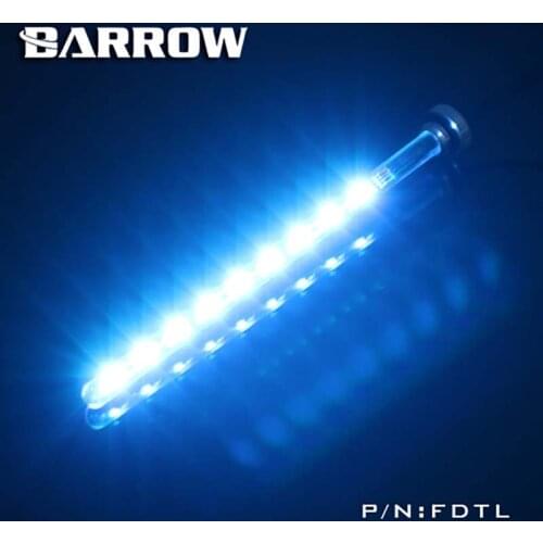 Barrow PC water cooling LED Lighting strip Reservoir/Water tank Controller RGB Color,Quartz Glass for light building FDTL