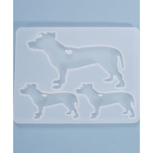 Animal Shape Silicone Mold Pendant Keychain Ornament Resin Epoxy Mould Casting DIY Hand Making Crafts