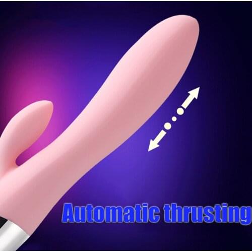 G Spot Dildo Rabbit Vibrator for Women Dual Vibration Silicone Waterproof Female Vagina Clitoris Massager Sex Toys For Women