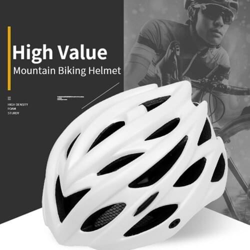 Lightweight Bicycle Light Helmet Men Women Mountain Bike Helmets with Rear Tail Light for Cycling Safety Warning