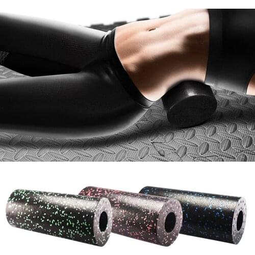 High Density Speckled Hollow Yoga Column Foam Roller Blocks Massage Gym Pilates Exercise Fitness Tool Pain Relief Muscle Therapy