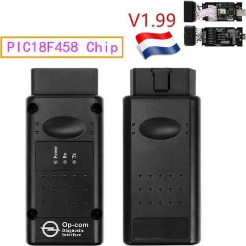 2021 Opcom V1.99 op com For Opel obd 2 Code reader OP-COM with PIC18F458 CAN BUS Interface OBD2 Auto diagostic tool