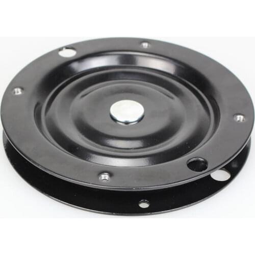 6 Inch Round black Swivel Plates Full Bearing Boat seat 360 Degree Turntable rotating display stand chairs furniture Hardware
