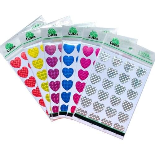 Free shipping 600pcs Love blank Heart Scrapbooking Sticker Gift Packaging Seal Birthday Party Wedding Stationery Sticker