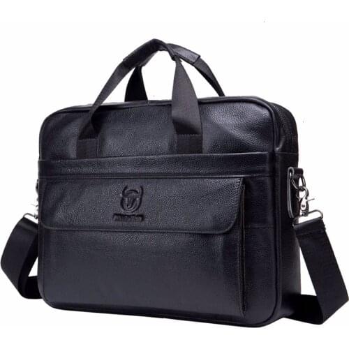 Promotions 2019 New Fashion Bag Men Briefcase Leather Men Bags Business Brand Male Briefcases Handbags Wholesale High Quality