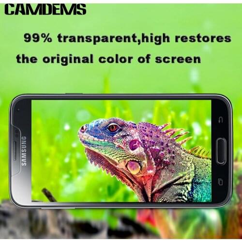 CAMDEMS 100pcs/lot Anti-Scratch 0.3mm 2.5D 9H Front Tempered Glass Screen Protector For samsung J3 J4 J6 J7 J8 2018 mix models