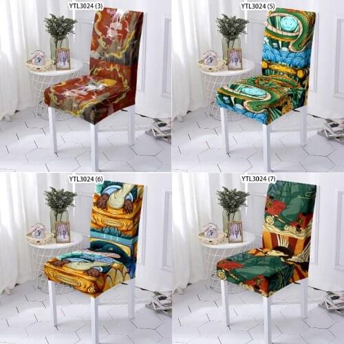Chinese Dragon Turtle chair covers dining room recliner chair cover kitchen desk chair chairs dining room grey chair covers home