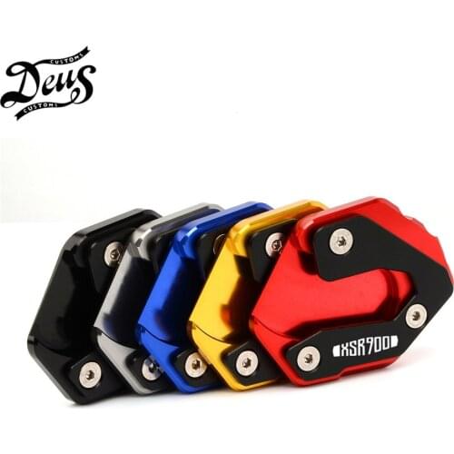 For YAMAHA XSR900 XSR 900 2018 2019 2020 Top brands Motorcycle Side Stand Pad Enlargement Plate Kickstand Extension