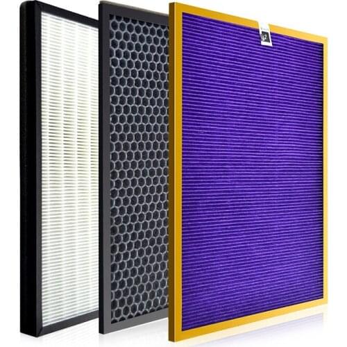 Air Purifier Hepa filter For Philips AC4372 AC4373 AC4374 AC4375 activated Carbon Filter for home remove Formaldehyde Dust