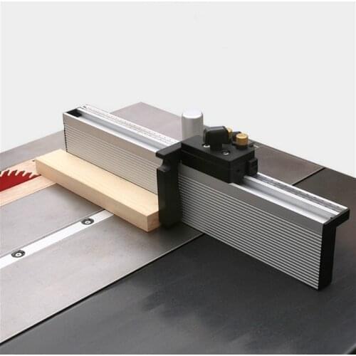 Milling Machine Table Saw Woodworking Bevel Gauge Desktop Sawing Machine Angle Bevel Gauge Rail Aluminum Fence Outline