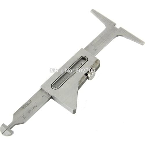 HI-LO Welding Pipe Gauge 0.5 Accuracy Welding Inspection Gage Metric & Standard Accurate Weld Tester 158*64mm