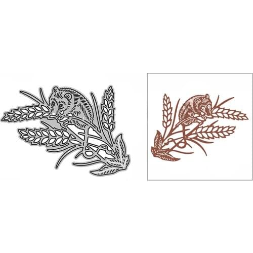 New Paddy Mouse Food Craft Embossing Mold 2021 Metal Cutting Dies for DIY Decorative Scrapbooking Album and Card Making No Stamp