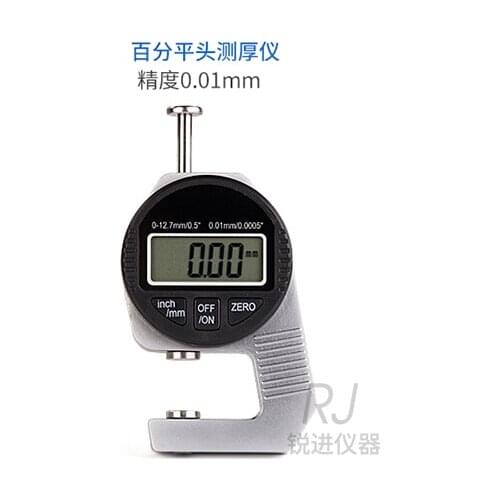 Portable Electronic Dial Indicator Thickness Mini 0.01mm Digital Thickness Gauge Meter 12.7mm Measure Tool Dial Gauge Tester