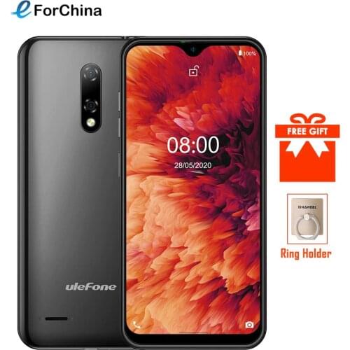 Ulefone Note 8P Smartphone Android 10 Go 4G Celular Phone Waterdrop Screen Quad Core 2GB+16GB 5.5-inch Face Unlocked Cellphones