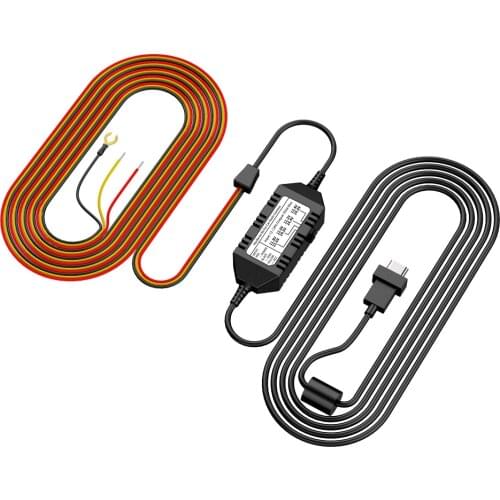 Viofo Original A139 HK3-C Car Camera ACC Hardwire Kit Cable 3 Wire For Parking Mode optional Mini/Micro2/ATC/ATS Fuse Tap
