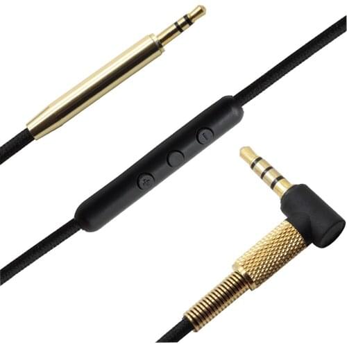 OFC Replacement Cable Extension Cord for Audio Technica ATH-MSR7NC ATH-MSR7GM ATH-MSR7 ATH-SR5NBW ATH-SR5BT SonicPro Headphones