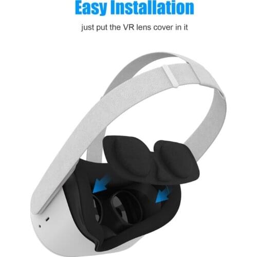 VR Lens Anti Scratch Case for oculus Quest 2 VR Lens Protective Cover