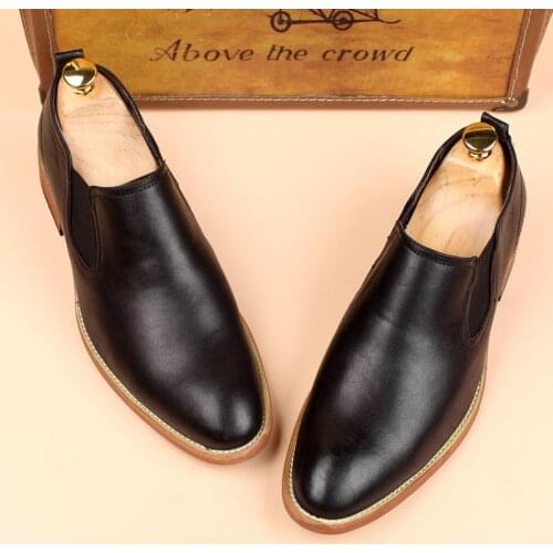 ZXQ Mens Leather Shoes