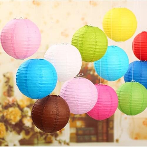 16 ''(40cm)5Pcs/lot Chinese paper lantern,round lamp,Wedding Decor glim,festival party decoration Lampion Good Quality
