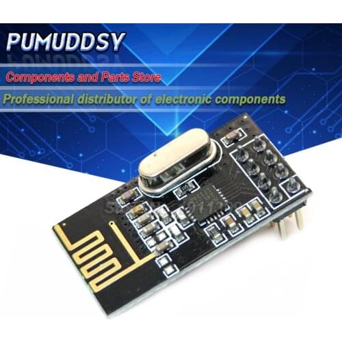 2PCS NRF24L01 NRF24L01+ Wireless Module 2.4G Wireless Communication Module Upgrade Module new