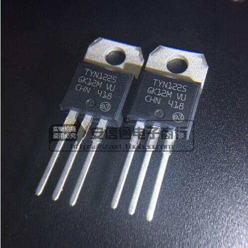 20pcs/lot TYN1225 TYN1225RG fishing machine Inverter Common used Unidirectional silicon controlled rectifier 1200V 25A TO-220