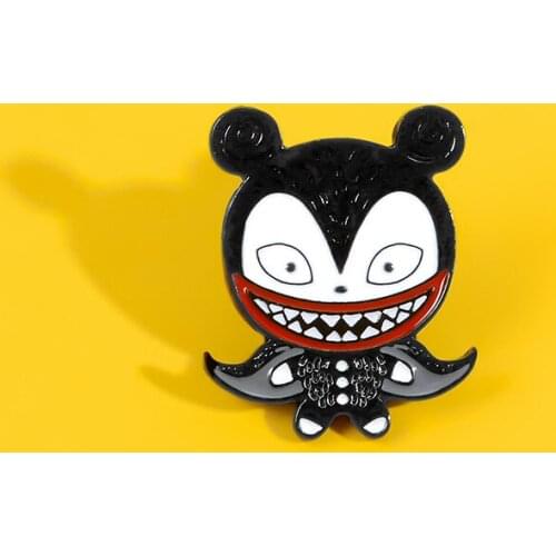 Anime Brooches Pins Enamel Badges for Women Gothic Style Anime Pins Enamel Womens Brooch Badges for Backpack Decorative Badges