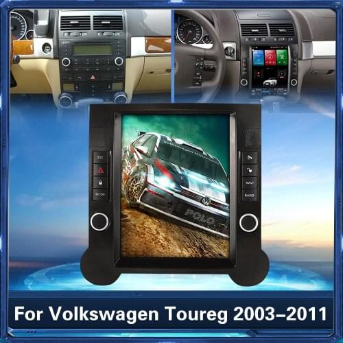 For Volkswagen Toureg 2003-2011 Android Car Radio GPS Navigation Car Multimedia Player Auto Tape Recorder Vertical Screen