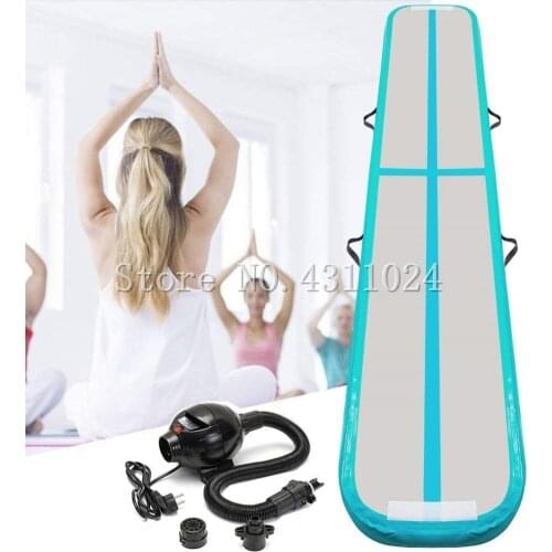 Air Balance Beam Inflatable Practice Training Mat Inflatable Air track Tumbling Mat Air Floor Mat For Home Gymnastics Training