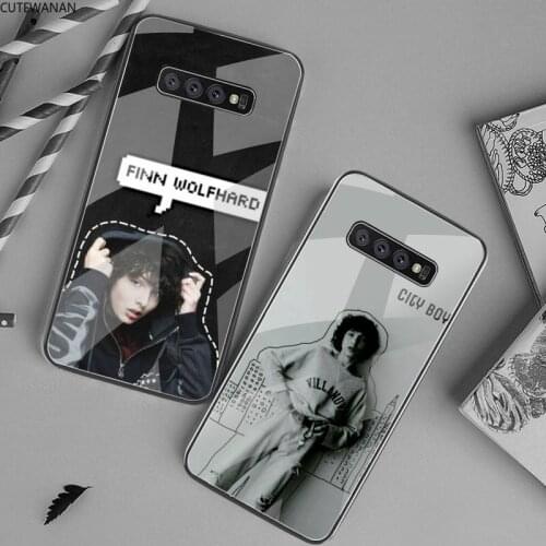 TV Finn Wolfhard Stranger Things Phone Case Tempered Glass For Samsung S20 Plus S7 S8 S9 S10 Plus Note 8 9 10 Plus