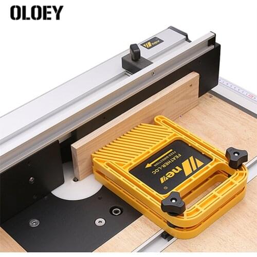 2PCS/Set Long Feather Loc Board Featherboards Engraving Machine Band Router Table Saw Miter Gauge Slot DIY Woodworking Tools Kit