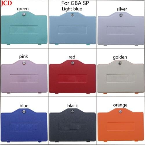 JCD 1Pcs Replace The Battery Back Cover Of Gameboy Advance SP For GBA SP Console, Spare Battery Cover, Back Cover