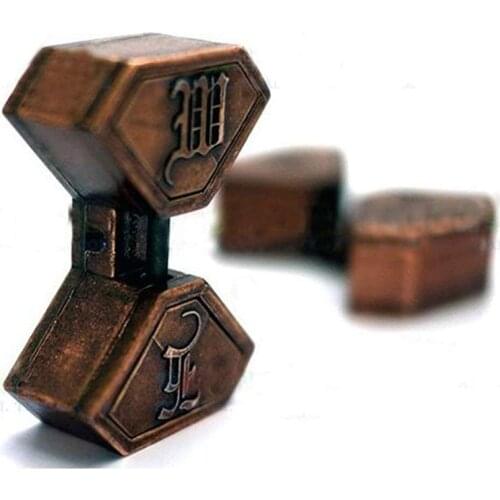 Alloy Box Lock Puzzle Classic Metal Brain Teaser IQ&EQ Test Toys For School Classroom For Adults Children Kids Gifts