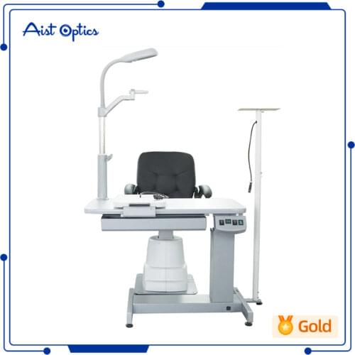 China Wholesale Price Optometry Ophthalmic Slit Lamp Refraction Chair And Table Unit