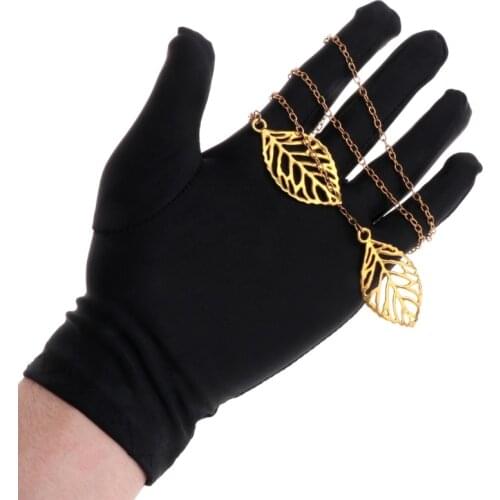 652F Jewelry Gloves Black Inspection With Soft Blend Cotton Lisle For Work Protection