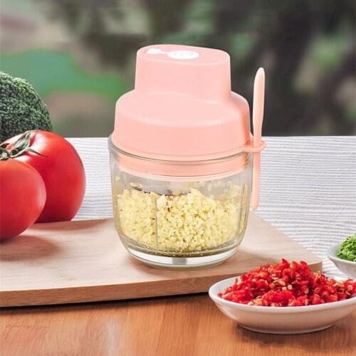 Portable Electric Meat Grinder Garlic Crusher USB Chargeable Food Garlic Vegetable Chopper Mini Food Processor Blender Mixer
